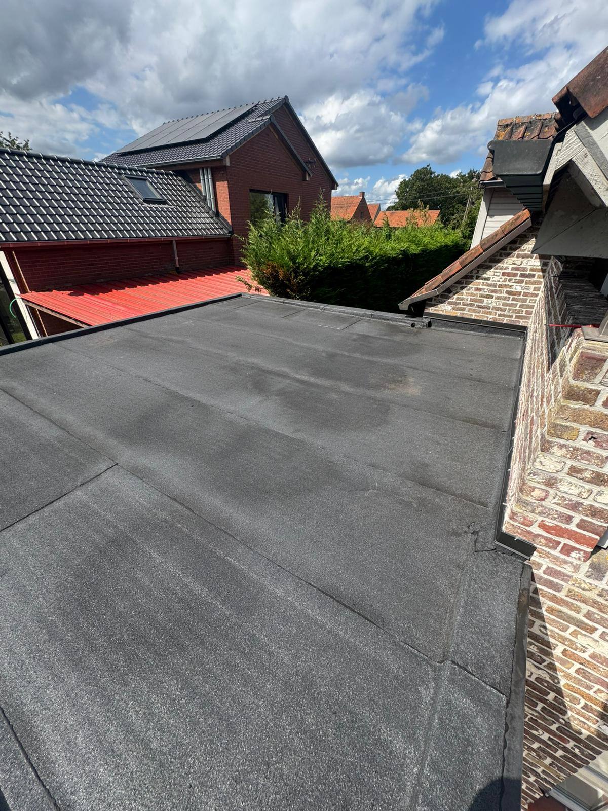 Totaalproject Adegem - eindlaag met leislag